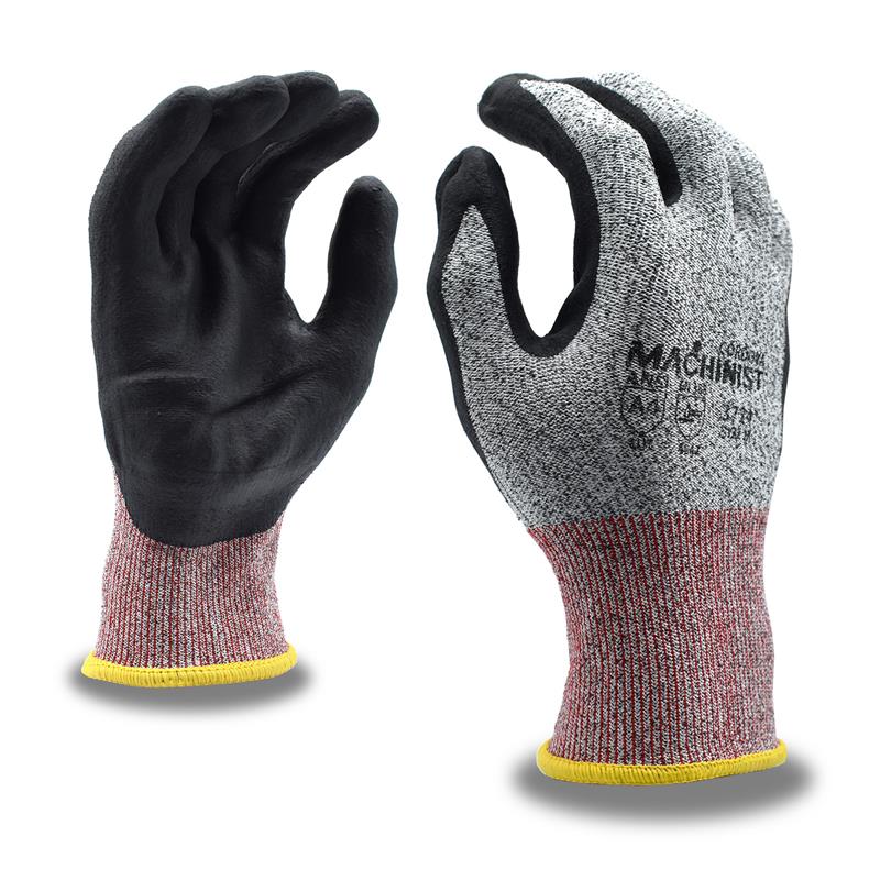 MACHINIST FOAM NITRILE PALM COATED - Cut Resistant Gloves